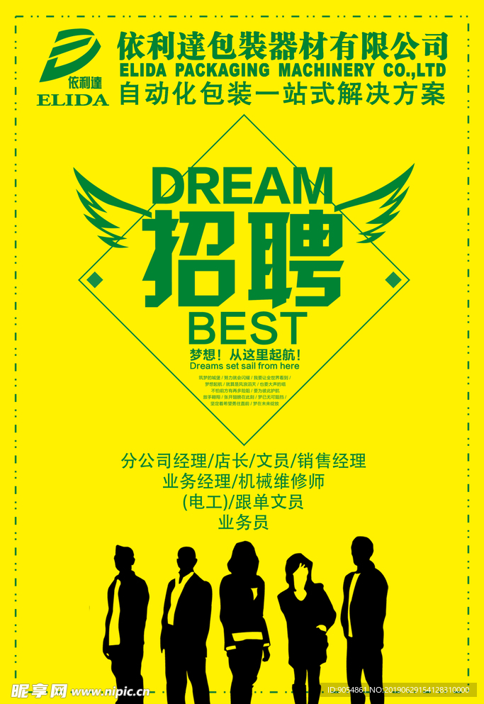 企业招聘海报