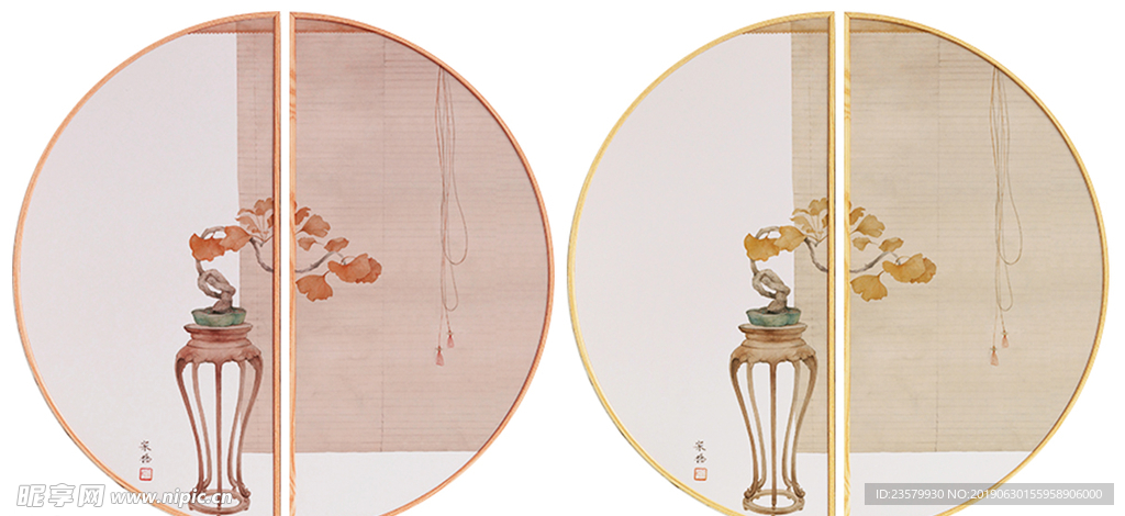 中式写意装饰画