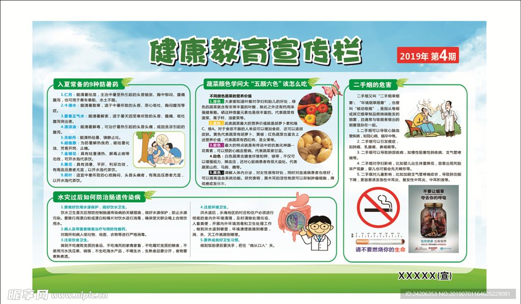 健康教育宣传栏