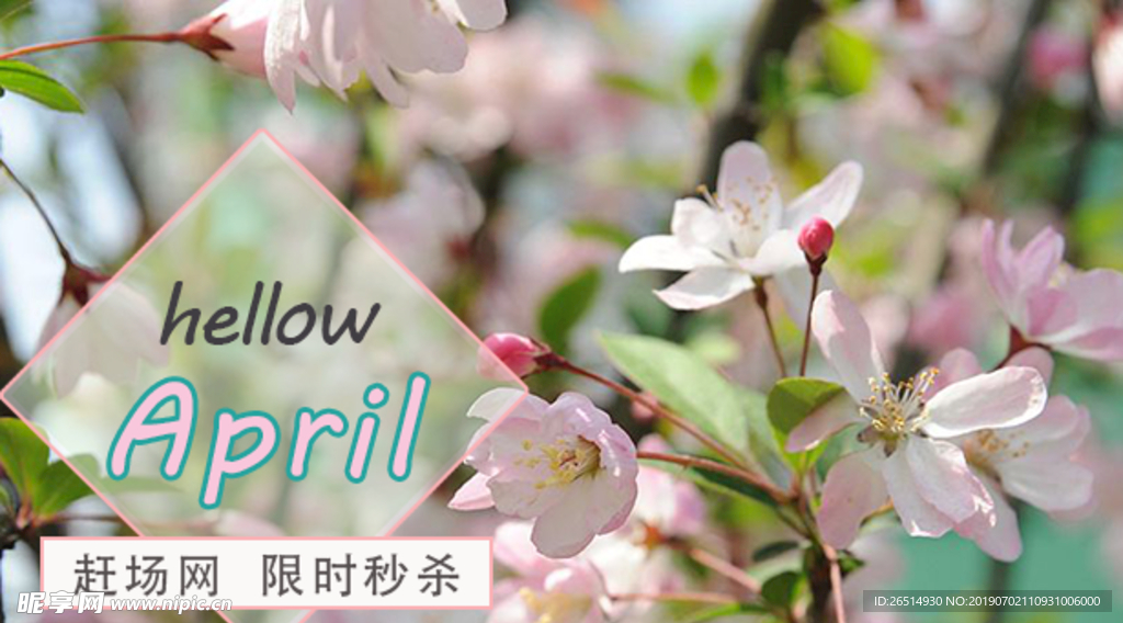 四月 你好 清明节 踏青 踏春