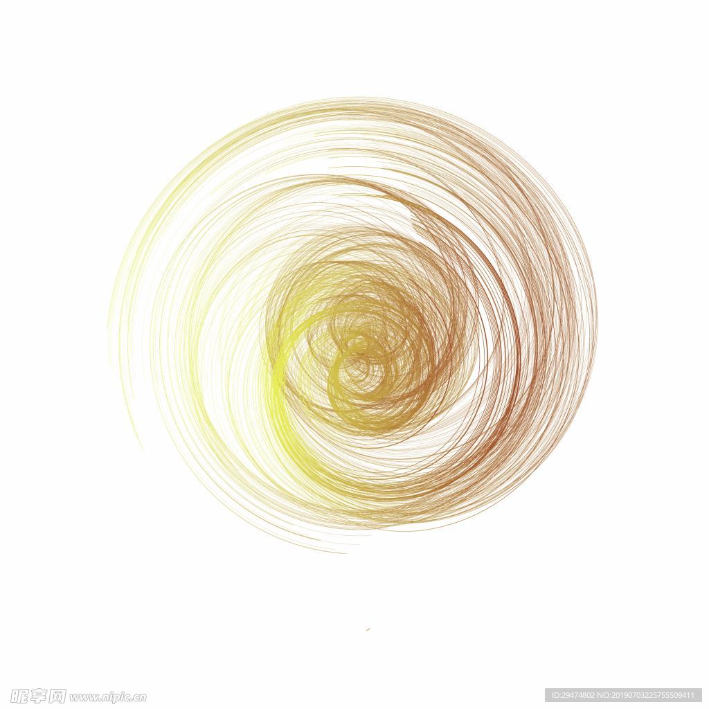 渐变螺纹线的美