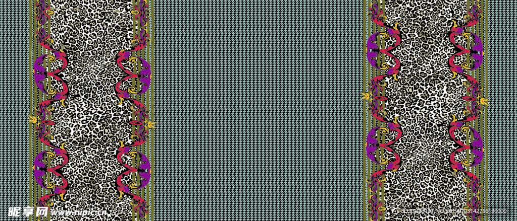 豹纹 蛇皮 千鸟格