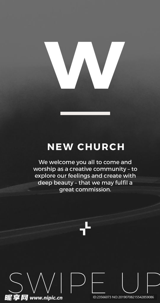 文艺英文摄影排版