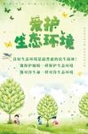 海报设计环境海报绿色生态环境