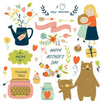 手绘卡通人物动物png图