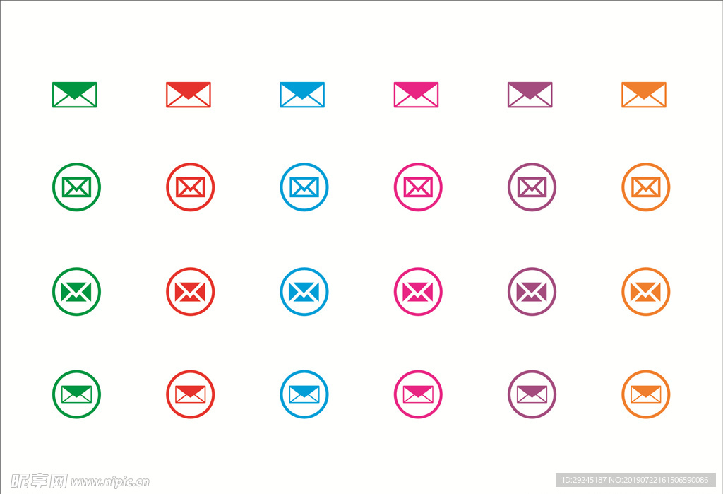 传真标志 各种图标 名片小标志