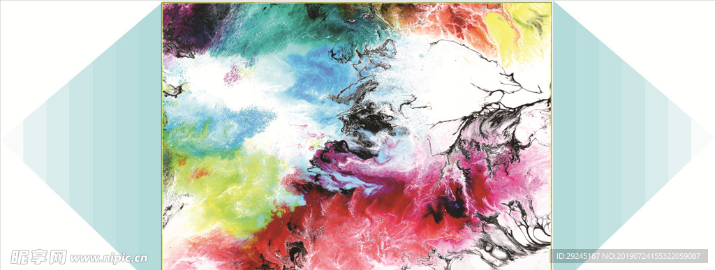 壁画 壁挂 挂画 油画手绘风景