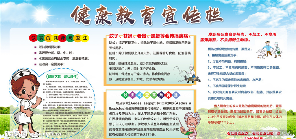 健康教育宣传栏