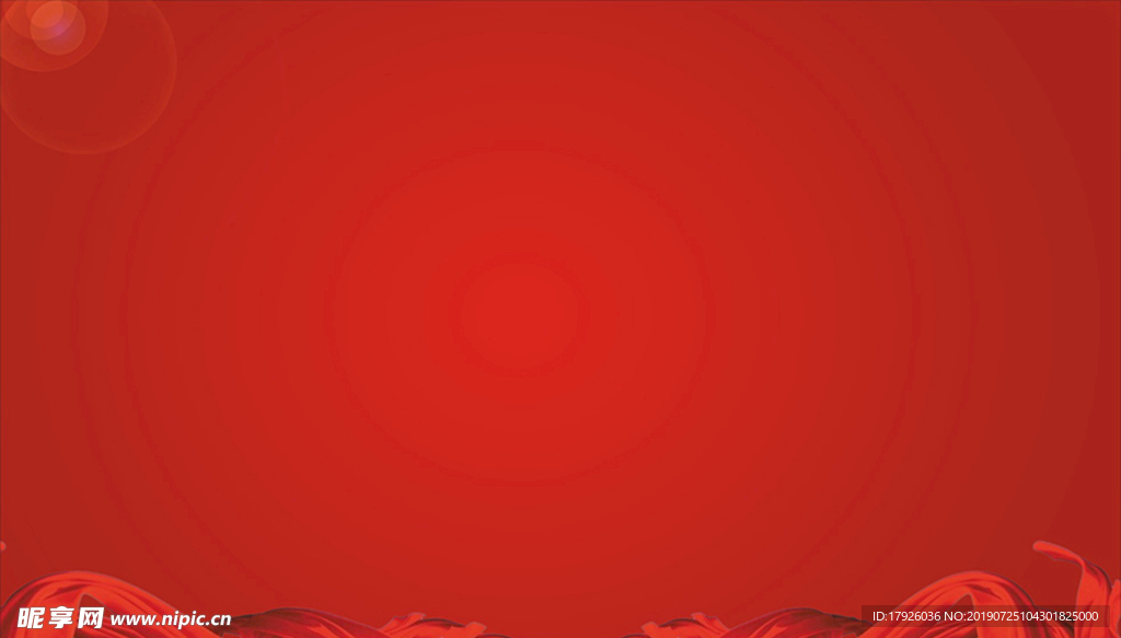 红色大气背景图