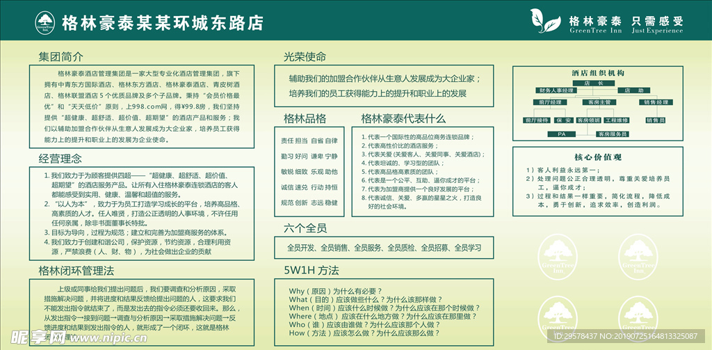 格林豪泰酒店制度