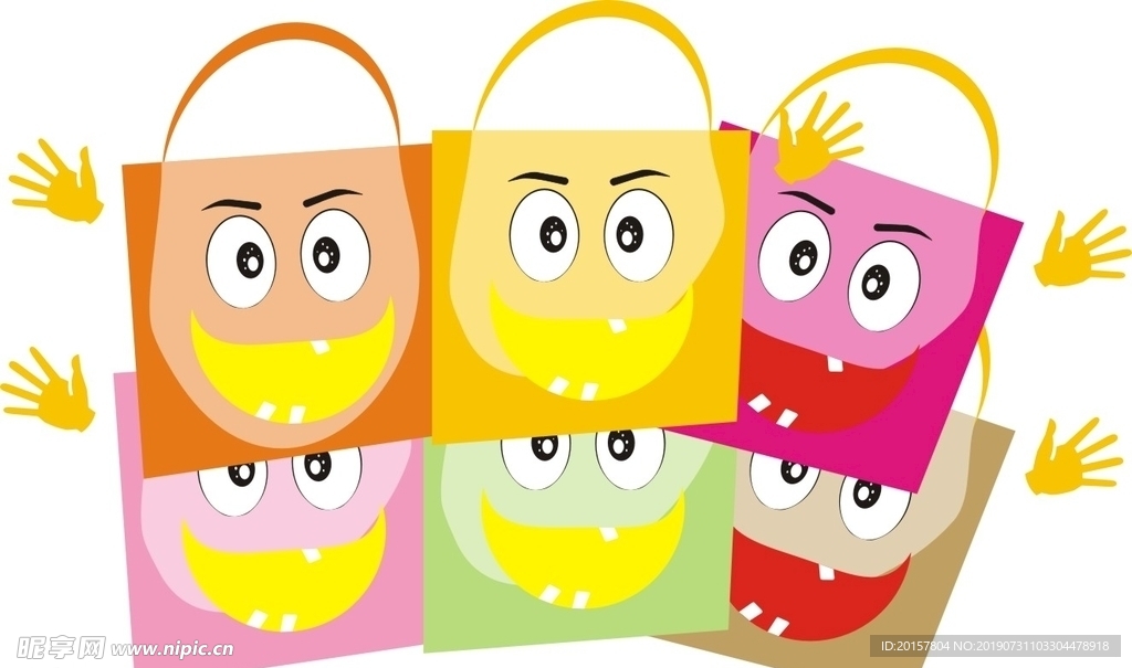 卡通手提袋