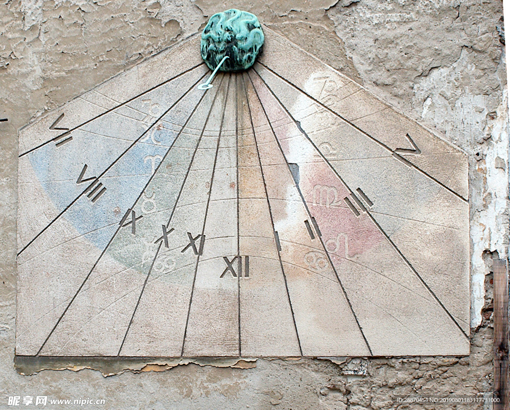 罗地亚萨格勒布的晷