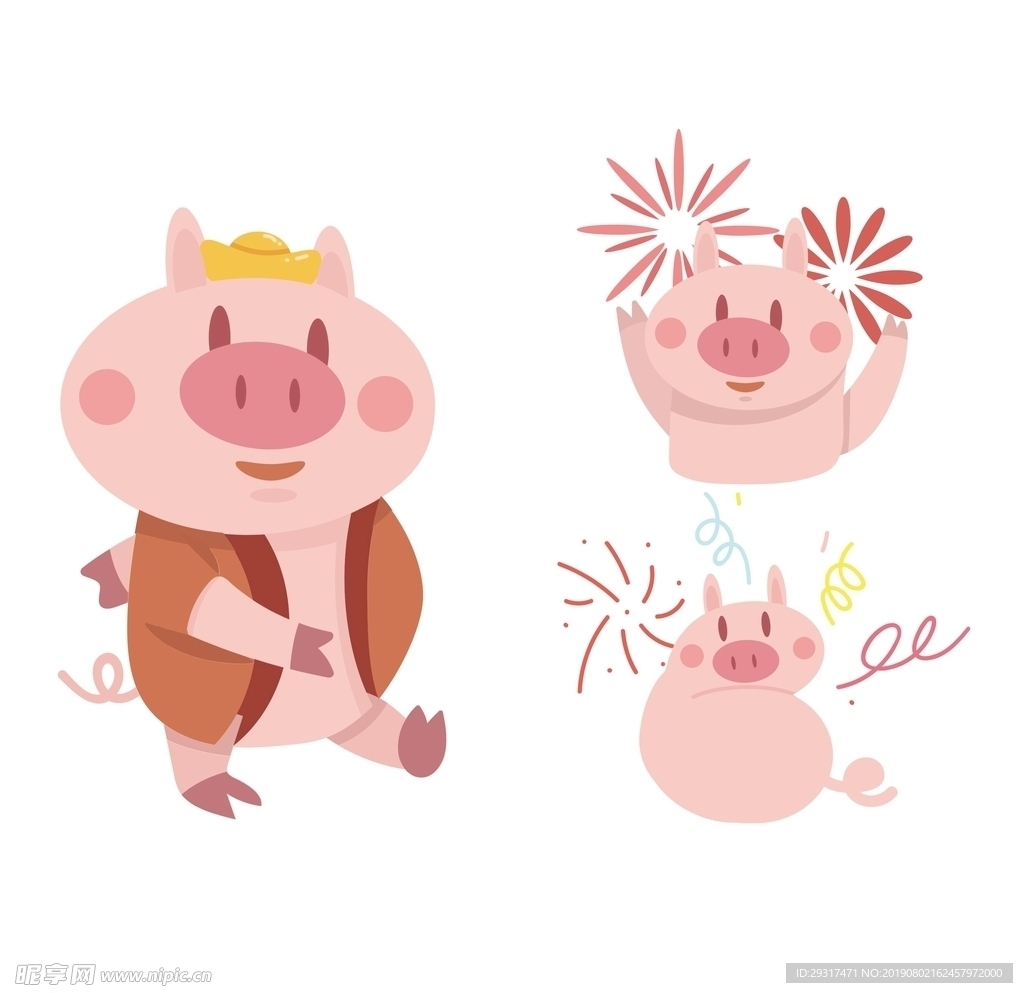 卡通猪