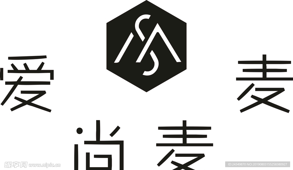 爱尚麦麦LOGO
