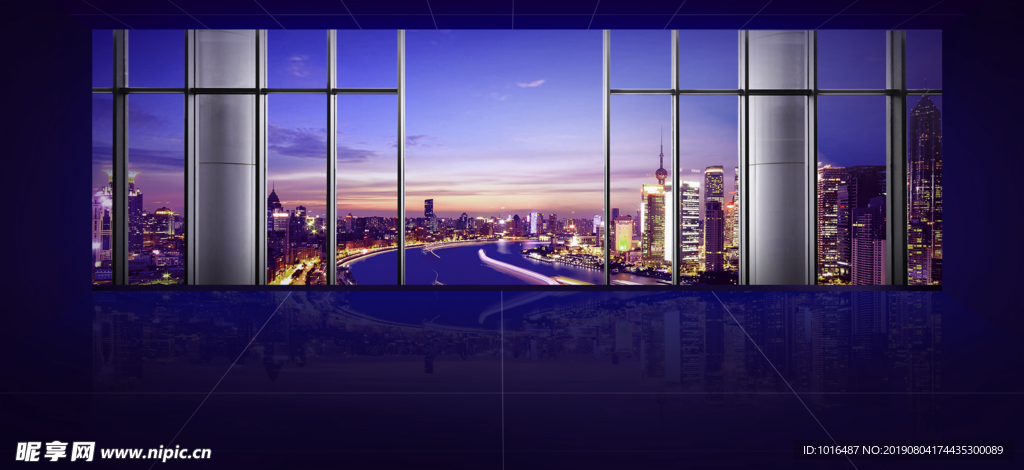 地产 城市 江景 别墅 豪宅