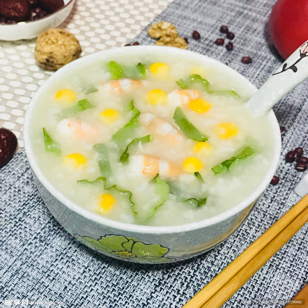 虾仁粥