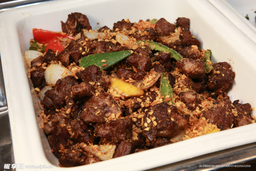 德式金蒜炒三角牛肉