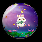 中秋 月球气模 月球 充气模型