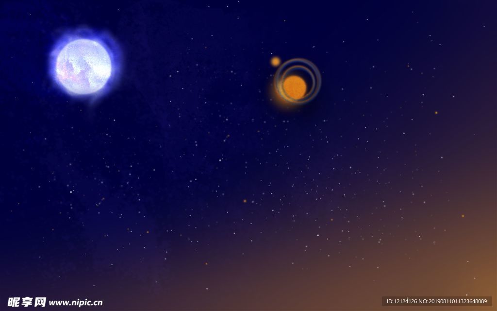 星空 星云 星球 太空 外太空