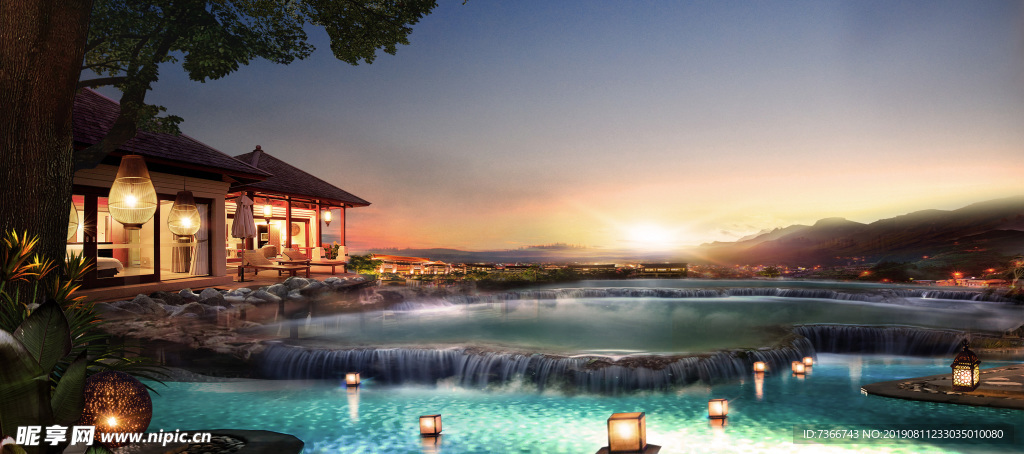 美图 人物 提案用图 自然 湖