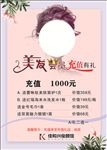 美容  海报  价格表