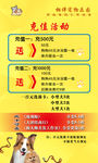 宠物店优惠充值活动