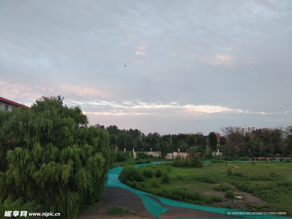 夕阳 火烧云 彩云