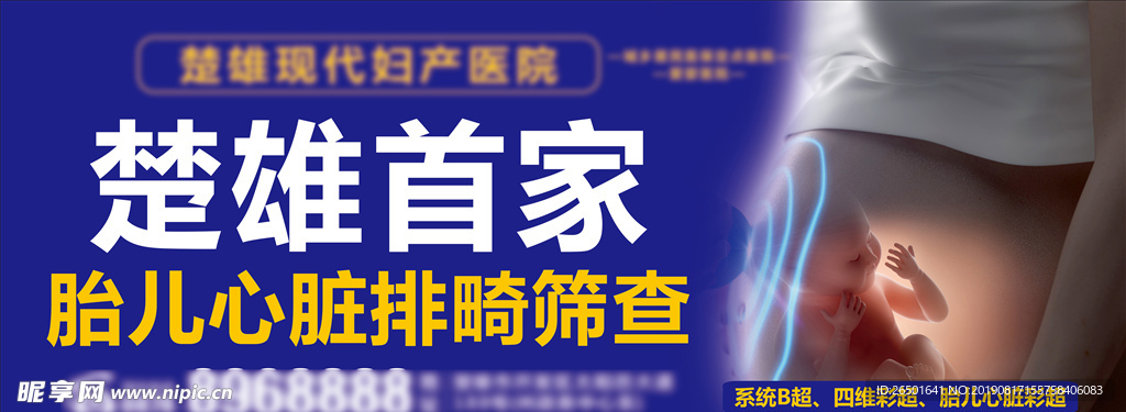 产检 产科 胎儿心脏彩超