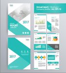 简洁画册  绿色  画册