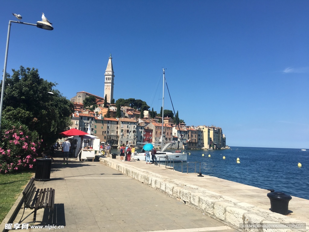 克罗地亚风景  海边