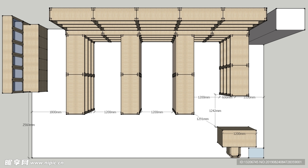 学校档案室档案架书架