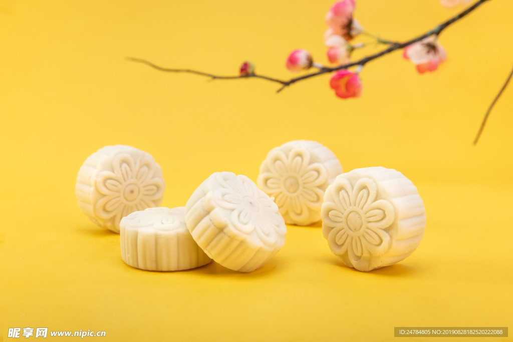 中秋节冰皮月饼