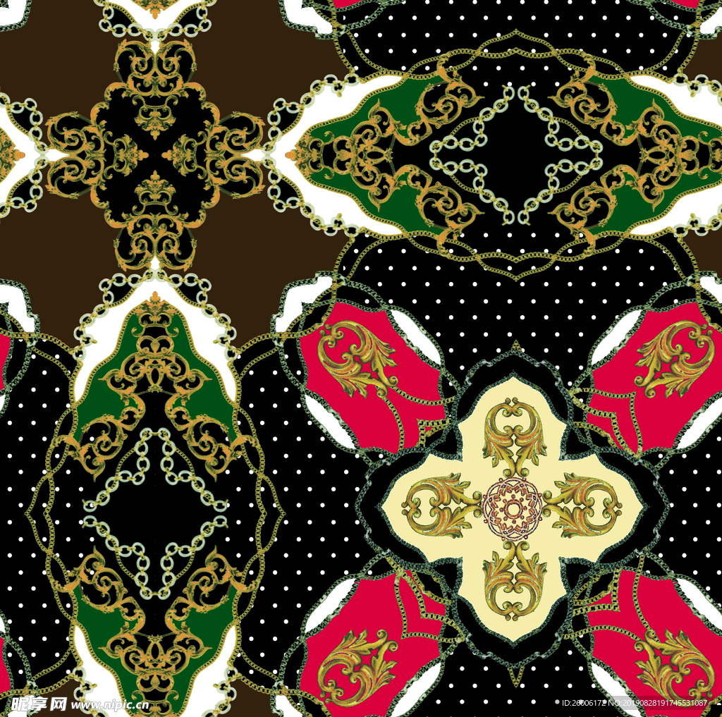 数码 印花 佩斯利 大牌