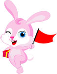 卡通兔子