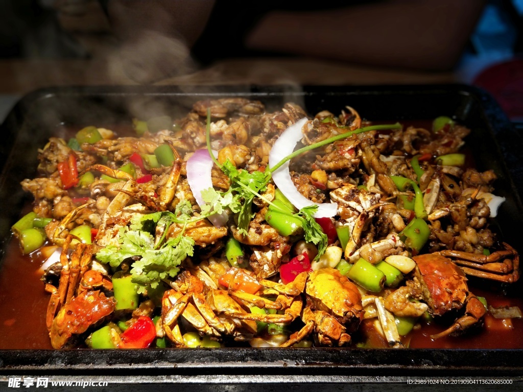 牛蛙  螃蟹 火锅