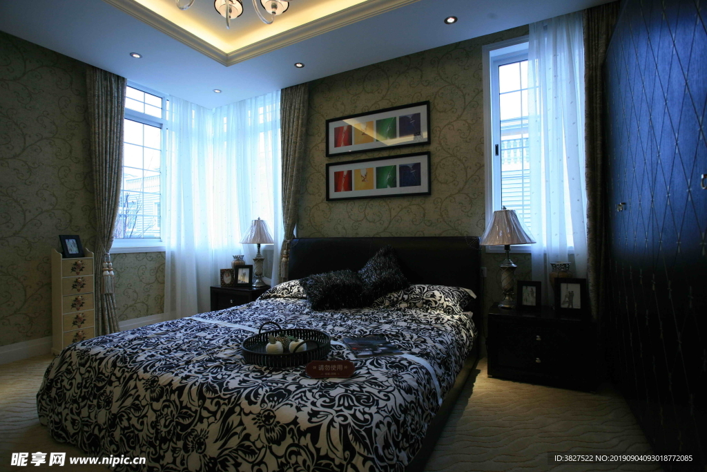 简欧主卧室内装修设计