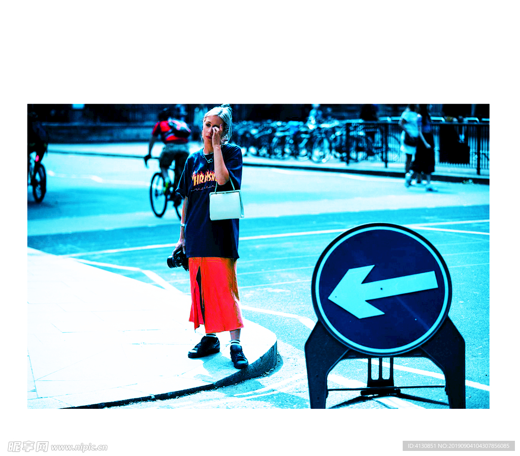 潮牌复古印花 大牌设计 高清