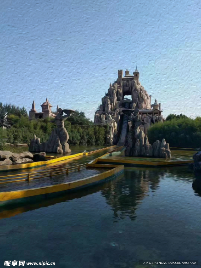 方特游乐场摄影图