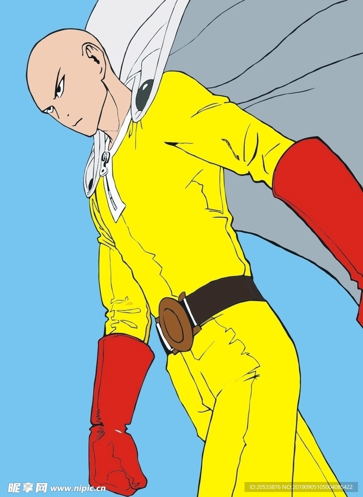 一拳超人矢量头像5