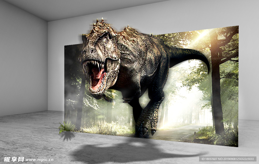 3D侏罗纪霸王龙