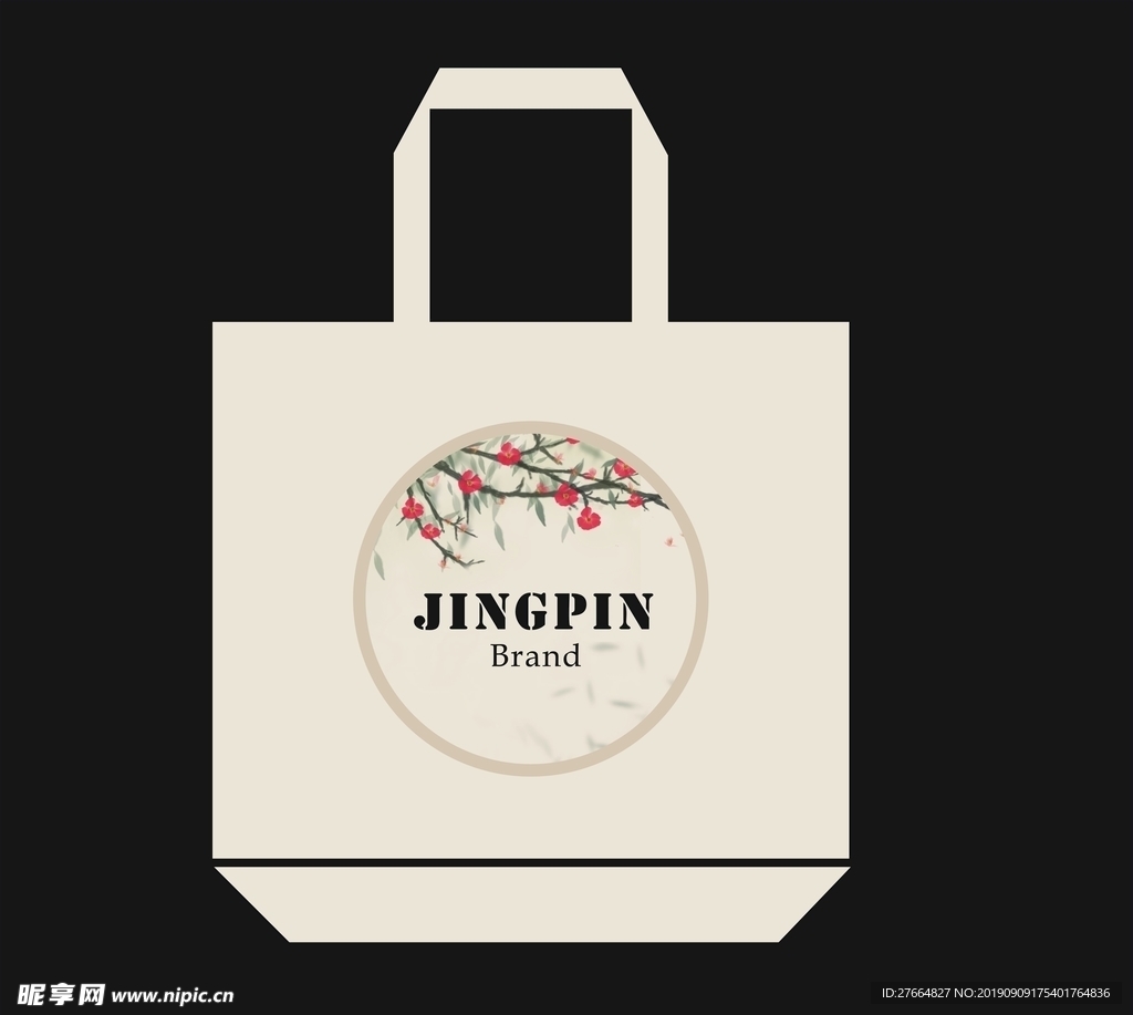 女装手提袋效果图