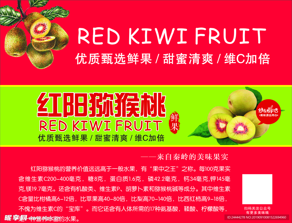 红阳猕猴桃彩页