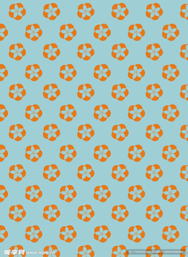 小花碎花底纹矢量纹理