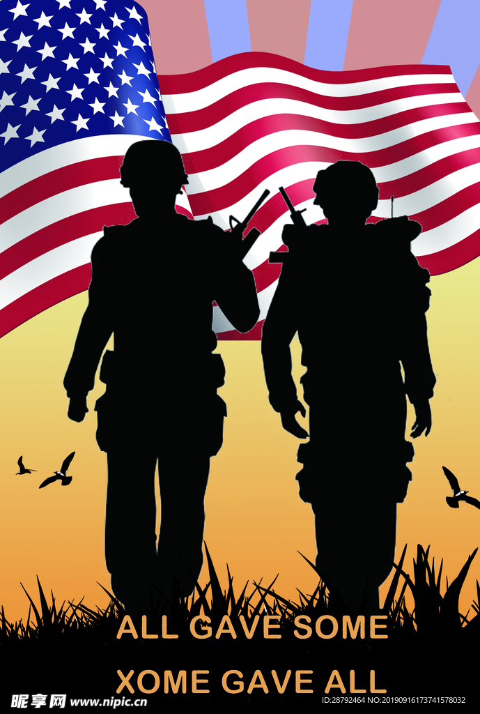 美国独立日海报