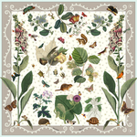 方巾 丝巾 女装图案 数码印花