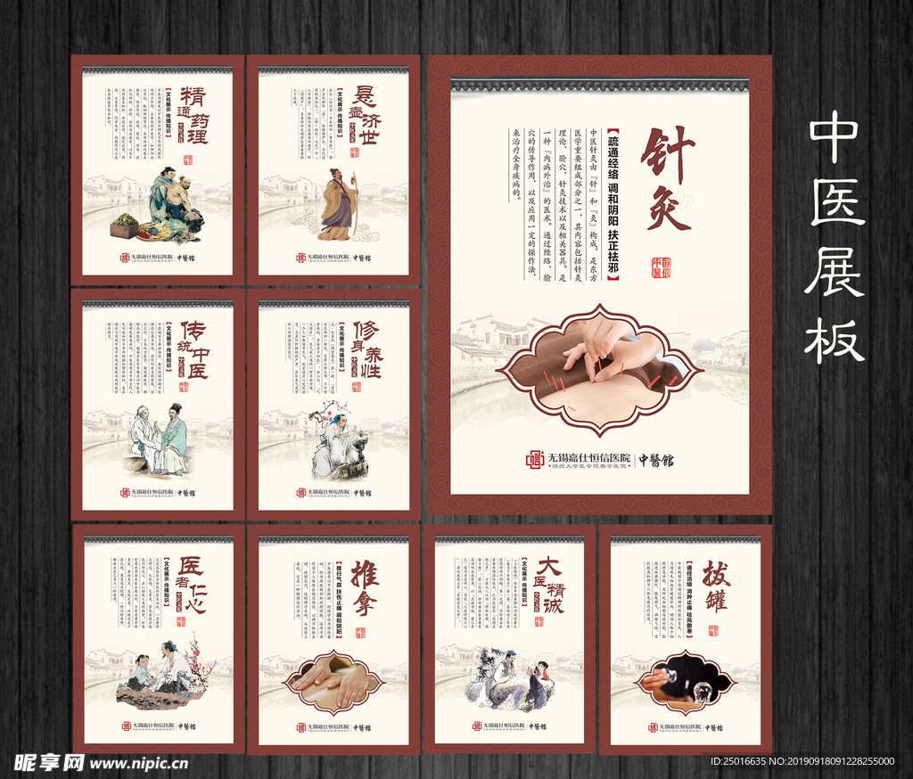 中医文化展板