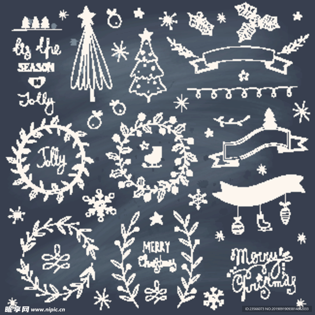 圣诞节创意素材