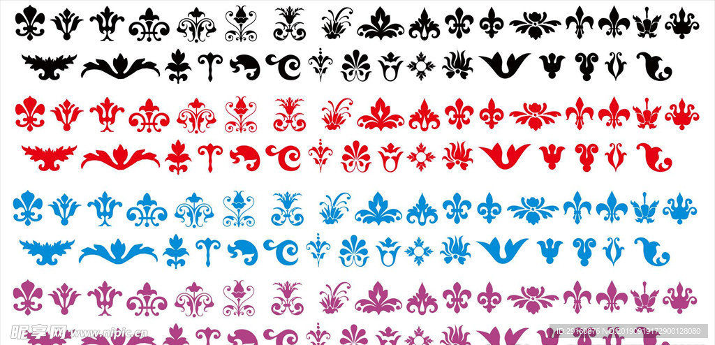 中式 古典 花边 花纹 中国花