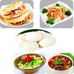 面食凉皮肉夹馍