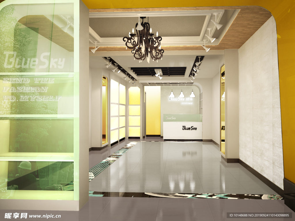 门面 装修 服装 欧美 欧式超